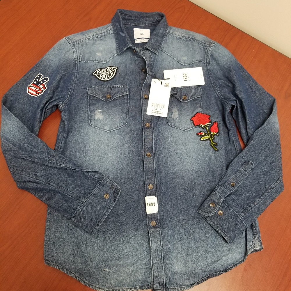 Zipcode Denim Wear 1992 Men's Size M Shirt - NWT